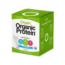 올게인 오가닉 프로틴 파우더 46g x 10팩 바닐라맛, 상세페이지 참조, 상세페이지 참조
