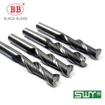 BB 엔드 밀 HSS 커터 CNC 금속 강철 플라스틱 2 3 4 플루트 톱니 1 ~ 40mm 직경 세트 ISO 임페리얼 저속, 08 2x6x10x60_01 2-Flutes