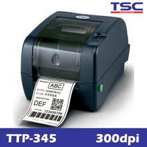 TSC TTP-345(300dpi) 바코드 프린터, 연결방식(USB)
