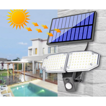 LED 태양광 센서등 현관 야외 전원주택 야간조명 DAMS 28, 1개