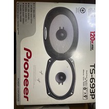 파이오니아 카 오디오 스피커 TS-693P 및 TS-163P - NIB