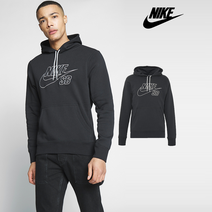 나이키 SB 아웃라인 자수 로고 풀오버 후드티 긴팔 트레이닝 후디