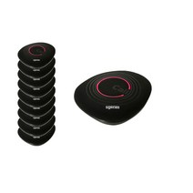 씨스콜 조약돌 호출 방수벨 블랙 10p, ST-900