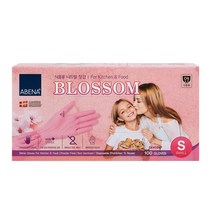 ABENA 아베나 니트릴 블라썸 장갑 100매입, L