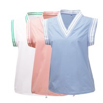 제로골프 메이드 여성골프웨어 2030 봄가을 여름 조끼 골프조끼 우븐 베스트 조끼