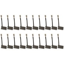 20Pcs 카본 브러쉬 디월트 381028-08 DW359 DW362 DW705 DW718 DWS780 DW717, Blue