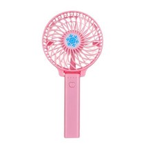 휴대용 미니 usb 팬 환기 접이식 에어컨 팬 사무실 홈 충전식 팬용 휴대용 냉각 팬, 분홍색