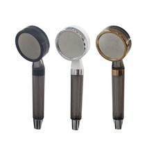 세라믹볼 정수 필터 샤워기 샤워헤드 골드 블랙 화이트
