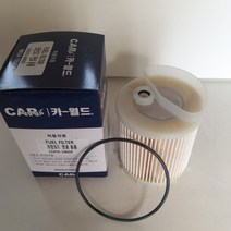 코란도투리스모 디젤 연료필터 FUEL FILTER #22476-34000 카월드정품 카트리지필터 MADE IN KOREA, 1개