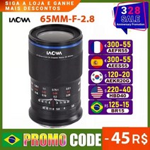 Sony E FUJIFILM X Canon RF EF-M 렌즈 용 광학 Laowa 65mm f/2.8 2x 울트라 매크로 APO 카메라 렌즈, for Canon EF-M