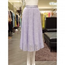 (오즈세컨)레이스플리츠스커트O22A5WSCW52WO22A5WSCW52W