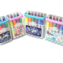 꼬마또래 12색 18색스탬프컬러펜