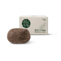 천비누솝 정안고 진액 비누팩 수제 비누 100g, 5개