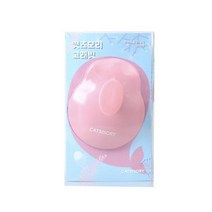 캣츠모리 반려동물 마사지 브러쉬 고래빗, 핑크, 5개