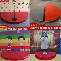 2m 간이무대 조립식 무대 단상 이동식 야외 버스킹, 2m 반원