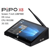 미니 pc Pipo x8 prox8sx8 7 인치 1280800 win10android, x8 리눅스, 영국