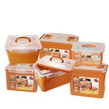 나이스락 황토 진공누름통 누름독 절임통 김치통 진공항아리 밀폐용기 눌러주고 덮어주는 이중밀폐기능, 12L