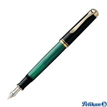 펠리컨 만년필 PELIKAN M800 그린 스트라이프 보틀 잉크 첨부, B
