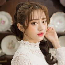 앨리스위그 묶음머리 집게 가발 벨르 포니테일가발, 6.리얼브라운