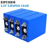 인산철 시동배터리 출장배터리 3.2 14 배터리 팩 4 인산염 14000 4 12 24 오토바이 자동차 모터 배터리 수정 니켈, 8x 3.2v 14ah