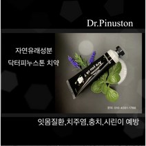 닥터피누스톤치약 잇몸염증예방 인플란트치약 구취제거 치주질환 치은염예방 120g1개 한정수량특별이벤트, 120g, 1개