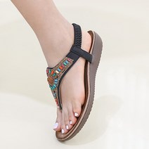 제이슈 오펀 비즈 조리 플랫샌들 2.5cm