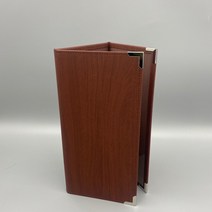 [을지메뉴] 프리미엄 3단 모던메뉴판 병풍형메뉴판 고객맞춤 스텐부식로고제작 디자인 맞춤상담 테이블 카페 식당 투명 필름 부착형 메뉴판