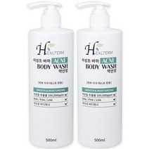 힐텀 어성초 바하 등드름 아크네 약산성 바디워시 500ml, 2개