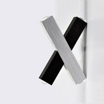 직접 판매 X 자형 벽 램프 LED 배경 조명 통로/침대 옆 특허 디자인 모델, 04 red_01 4W