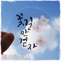 제이쥬얼 PVC미니투명판 미니원형판 캘리그라피 원형토퍼 투명원형판 원형투명판 PVC원형판 PVC투명원형판, 미니원형판-투명