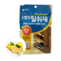 리빙굿 신발장 탈취제 레몬향, 2g, 5개
