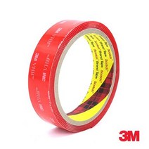 유리면 투명한 양면폼테이프 24mm 2개 양면테이프