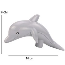 듀플로 동물 블럭 호환 피규어 95종 모음, 22. 점프 돌고래