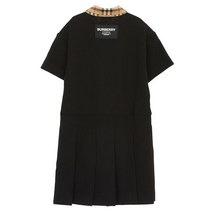 버버리키즈 호스페리 빈티지 체크 SIGRID DRESS 8053563 A1189 키즈 카라 플리츠 반팔 원피스 성인착용가능
