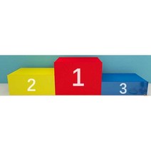 시상대 우승 스포츠 단상 체육 대회 시상식 육상 경기, PU60x50 레귤러 스타일(전체 길이 1.8m)