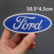 의류 배지 용 후크 백킹이있는 레이싱 트럭 로고 자수 패치, af86 바느질