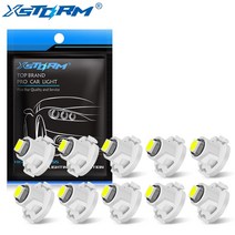 LED경광등 싸이키경광등 led바완제품 전구 자동차 인테리어 조명 표시기 웨지 대시 보드 온난화 악기 램프 자동, 푸른, t4.2