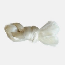 칼라클럽 수염생사 분장용품 메이크업 국가고시 자격증 뷰티소품, 1개, 화이트