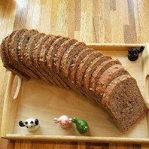 [더브레드천연발효빵] 100%통밀식빵_뺑드상떼 900g-샌드위치용 곡물식빵 ( 샌드위치전용통밀빵 호밀빵 비건빵 통곡물빵 건강빵 무설탕빵 통밀빵 통밀식빵 ), 2개