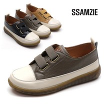 헬스맘 귀여운 투밴드 여성 슬립온 캐주얼 운동화 쌈지-06241