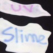 고분자반응 과학실험 자외선 슬라임만들기 5인 학습 영재교실 수업용 관찰 홈스쿨 DIY