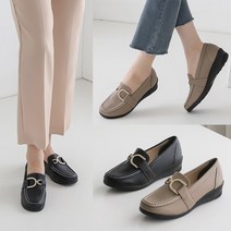 올팜 발편한 수제화 단화 여성화 3cm 국내제작 2컬러