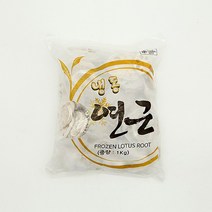 냉동야채 연근 슬라이스 1kg, 단품