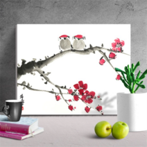 9타입 동양화그리기 대형그림아크릴화 DIY명화 유화색칠하기 HS10, diy그리기6(DIH10)_50x65_화이트프레임