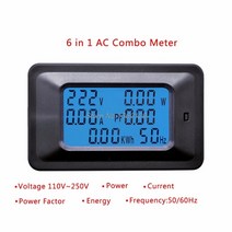 적산전력계 계량기 미터기 전자식 전력측정기 20a100a ac lcd 디지털 패널 전력 전력계 모니터 전압 kwh 전압계 전류계 테스터 도구, 100A, 02 100A