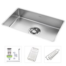 루에나 CalmForte 세트 깜뽀르테800 스텐 사각 씽크볼 스크래치에 강한 엠보코팅싱크볼, 선택안함, 선택안함