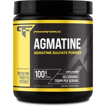 PrimaForce Agmatine Sulfate 분말 보충제 100g, 1개