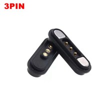 1 쌍 3A 자기 포고 핀 커넥터 2P/3/4/5/6PIN 위치 피치 2.2 MM 스프링로드 Pogopin 남성 여성 마그네틱, [03] 10sets, [02] B