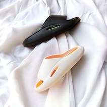 발아치슬리퍼 자세교정슬리퍼 뒤끔치통증 통굽 실내화, 블루오렌지 S (230-245mm)
