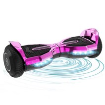 EVERCROSS 6.5인치 전동휠+고카트 전동투휠, 핑크